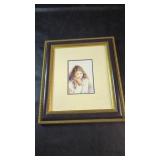 Framed Portrait Print Framed portrait print