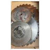 Assorted Circular Saw BladesCollection of