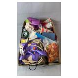 Collection of sewing and craft supplies including