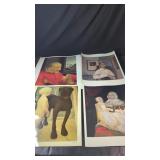 Portrait & Figure Art PrintsIncludes four