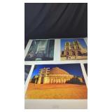 Architectural Landmark Art PrintsIncludes three