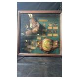 Legends of the Ring Shadow Box DisplayFramed