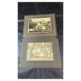Framed Antique PhotographsTwo antique mounted