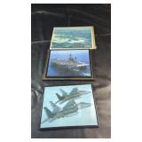 Military Aircraft & Naval PrintsSelection of