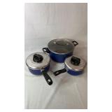 Teflon DuraBase cookware set including two