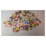 collection of vintage The Simpsons trading cards