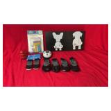 Dog accessories and pet supplies such as a Kong