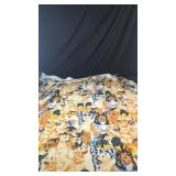Dog Print Fleece Blanket ï¿½ 5' x 5.5'Soft fleece