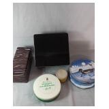 Decorative Tin and Storage ContainersIncludes