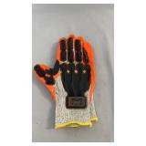 Pair of Ergodyne ProFlex orange and grey work