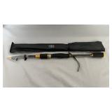 Compact Seachaser 1.8m fishing rod with black and