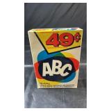 ABC Heavy Duty Laundry Detergent 1 lb box by