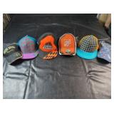 Baseball CapsSix baseball caps in various