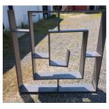 Modern Geometric Display ShelfModern geometric
