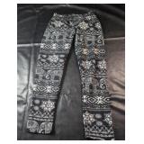 Just Cozy Fleece Tights size medium