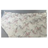 Decorative woven throw blanket featuring a soft