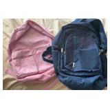 2 Back packs  two used