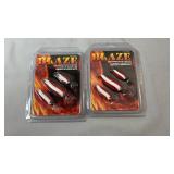 Two Blaze 3-piece premium casting spoon packs