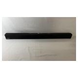 Samsung black soundbar for TV or home