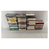 Collection of cassette tapes featuring George