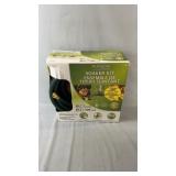 Flexon lawn and garden soaker kit with 100 ft of