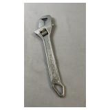 Task Force 10' adjustable wrench with adjustable