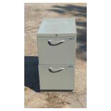 2-Drawer Locking File Cabinet