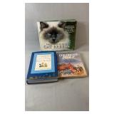 Three hardcover books featuring The Complete