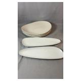 Dudson & Royal Porcelain Serving PlatesIncludes