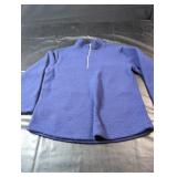 Women's Blue Fleece Pullover