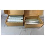 Approximately one and a half boxes of 12-inch