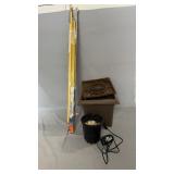 Bundle of Dura-Trim gold-tone metal edging/trim