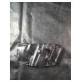 Black Leather Belt HolsterBlack leather belt