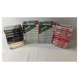 Collection of cassette tapes featuring Maxell UR,