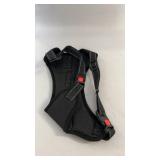 Black dog harness, size XL, with adjustable