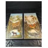 Signed Framed Wildlife PicturesTwo framed