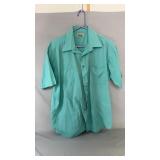 Mark's short sleeve button-up work shirt in a