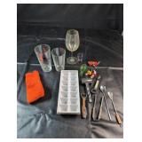 Barware and Glassware LotA selection of barware