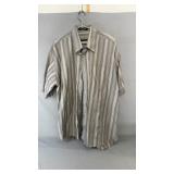 Wind River short sleeve button-up shirt in gray,