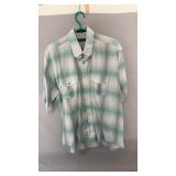 Pierre Cardin short sleeve button-up shirt in a
