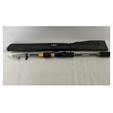 Compact Seachaser 1.8m fishing rod with black a