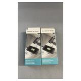 Two Bluetooth car chargers, one BC06 hands-free