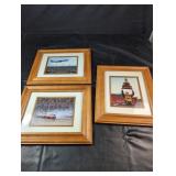 Framed NASCAR Photo Print CollectionSet of
