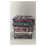 Collection of DVDs and Blu-ray featuring Friends