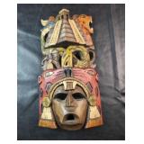 Hand Carved Decorative Tribal Wall MaskHand