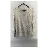 Grey Lily Morgan long-sleeve top, size large.