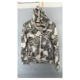 Streetwear Society zip-up hoodie, size medium.