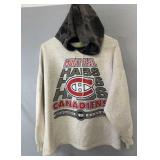 Montreal Canadiens hooded sweatshirt featuring
