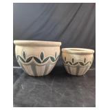Decorative Ceramic Planter SetSet of two