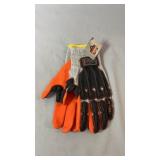 Pair of Ergodyne ProFlex orange and grey work